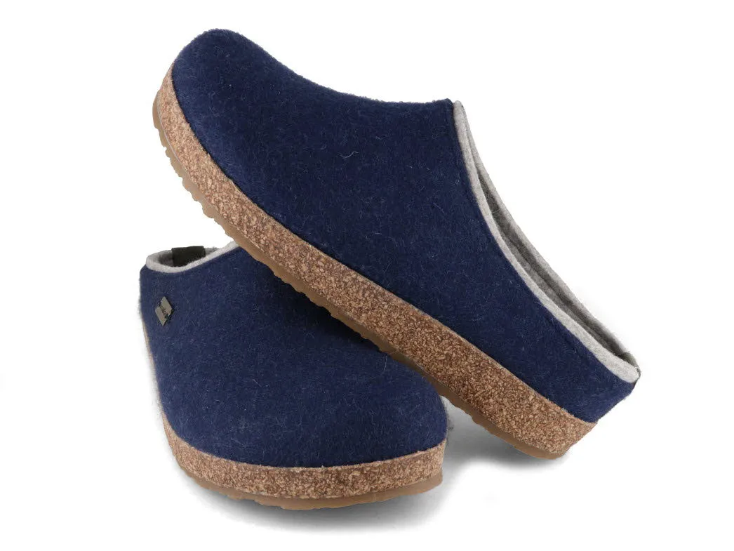 HAFLINGER Women Men Felt Clogs 'Grizzly Kris', jeans