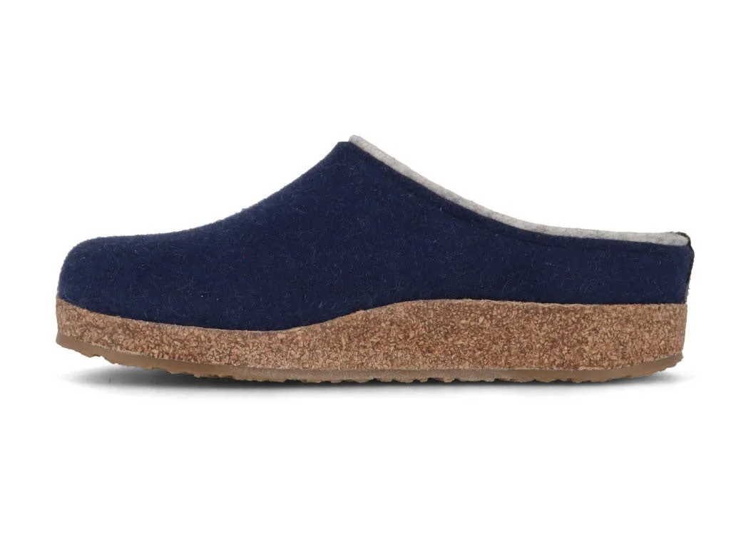 HAFLINGER Women Men Felt Clogs 'Grizzly Kris', jeans
