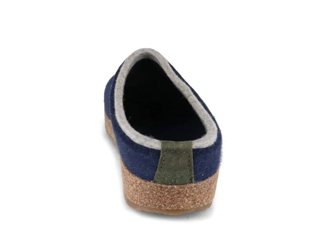 HAFLINGER Women Men Felt Clogs 'Grizzly Kris', jeans