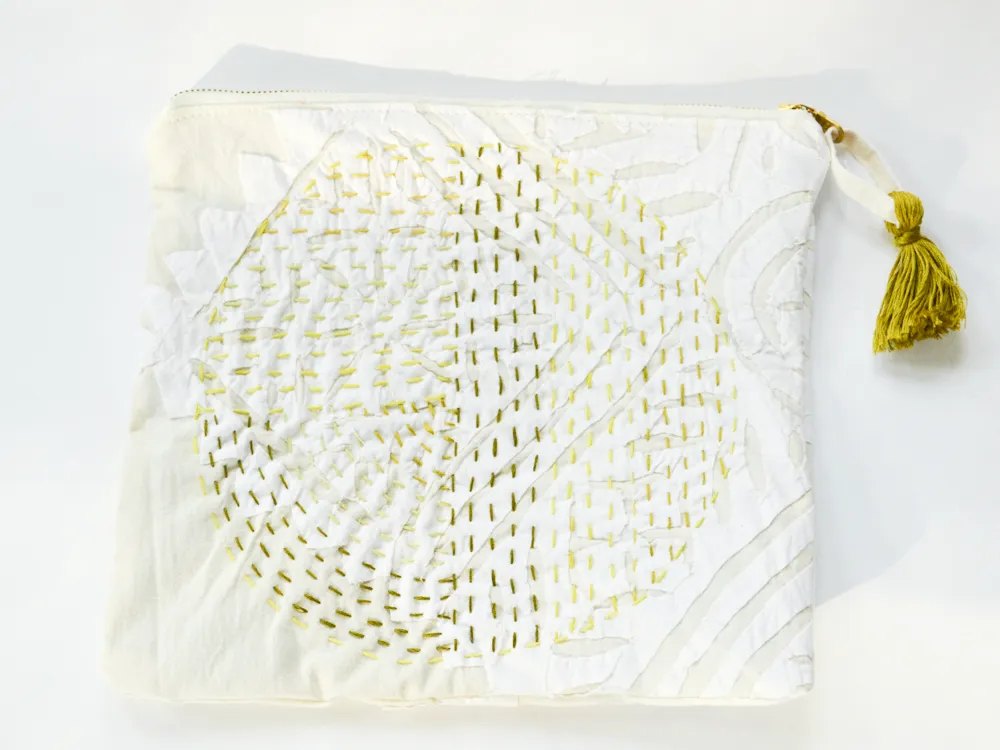 Hand Embroidered Pouch 007