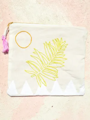 Hand Embroidered Pouch 010