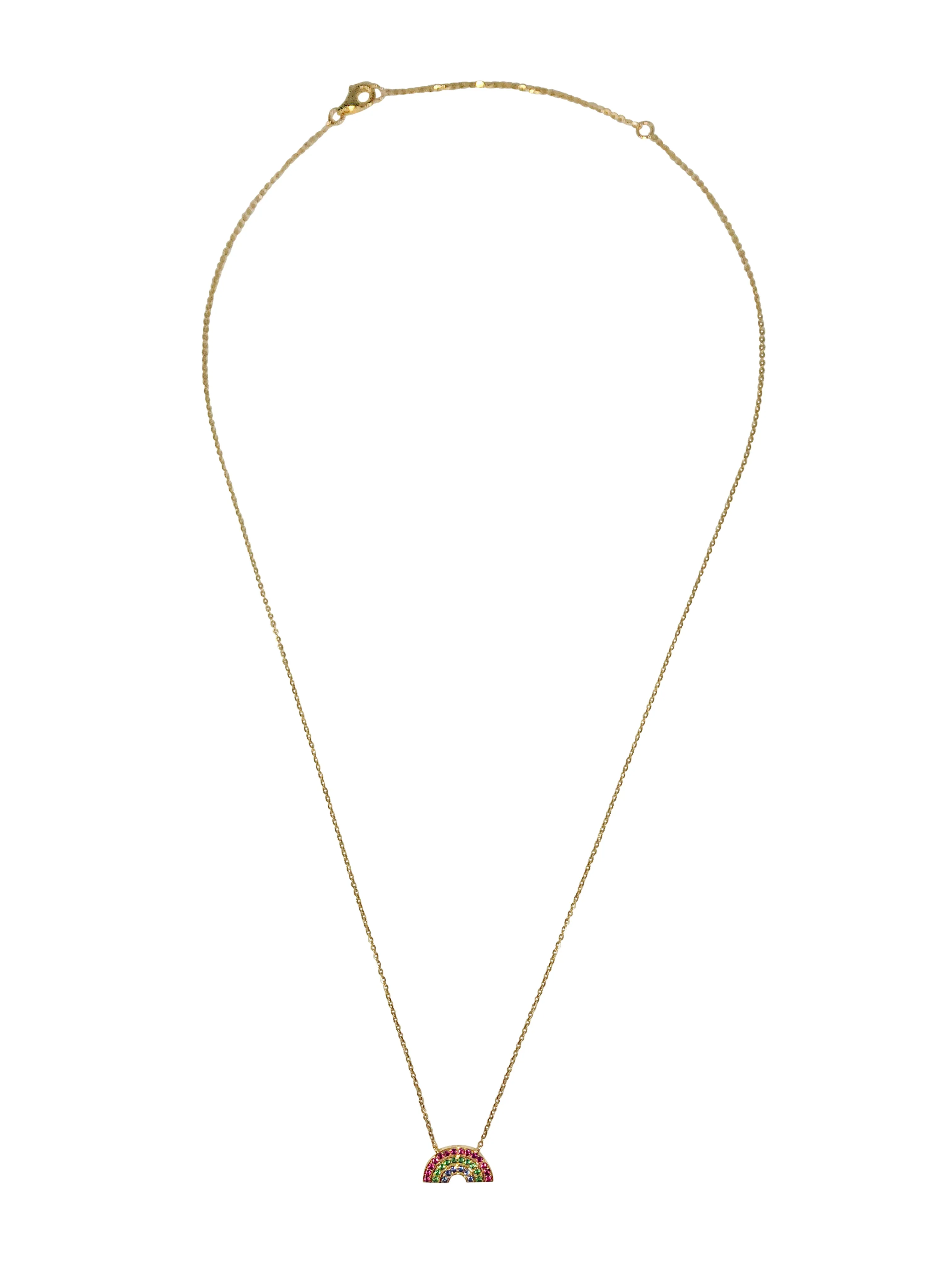HELP US FEED KIDS! Buying Just 1 Gold Rainbow Necklace Donates Up To 50 meals!