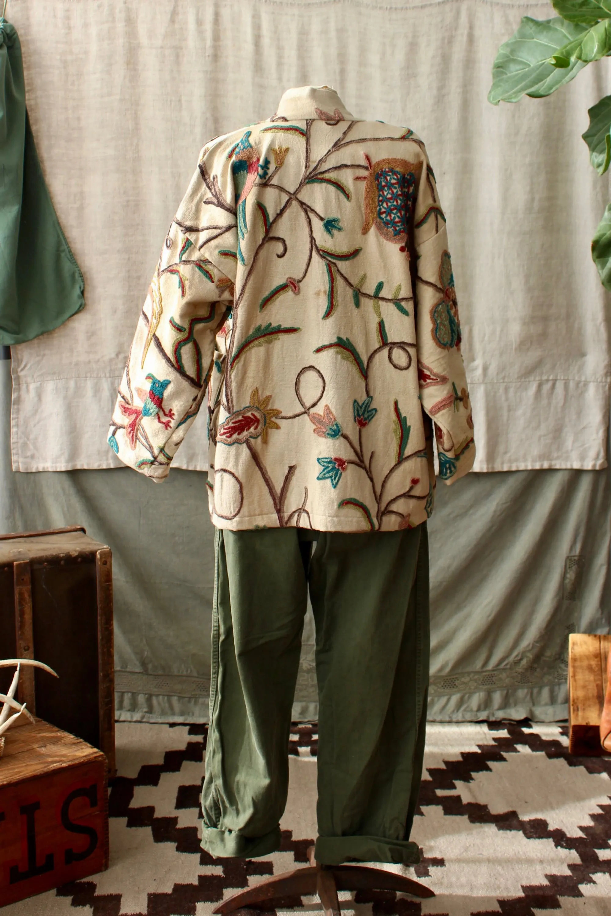 HF165 The Highlands Foundry Floral Haori Jacket