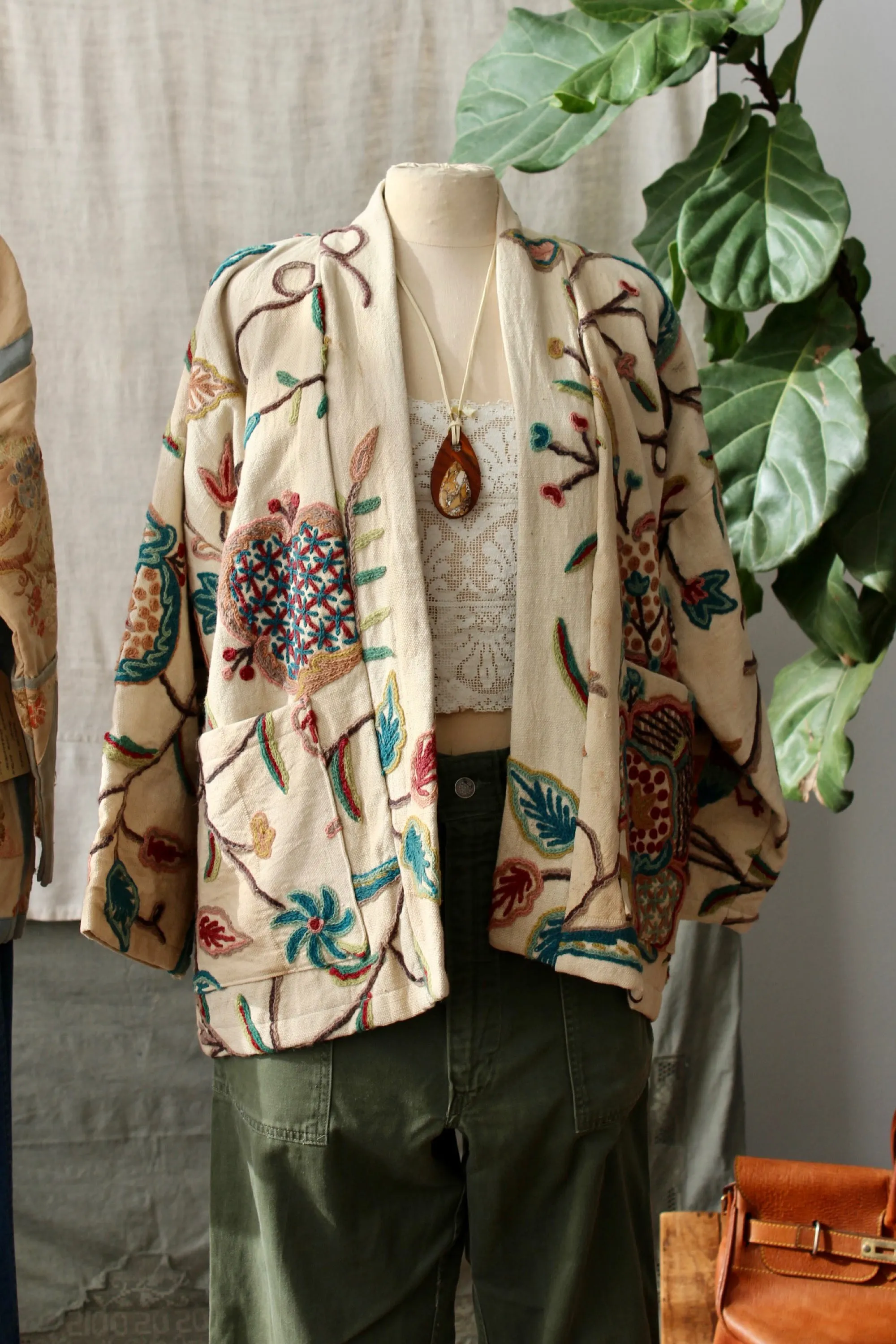 HF165 The Highlands Foundry Floral Haori Jacket