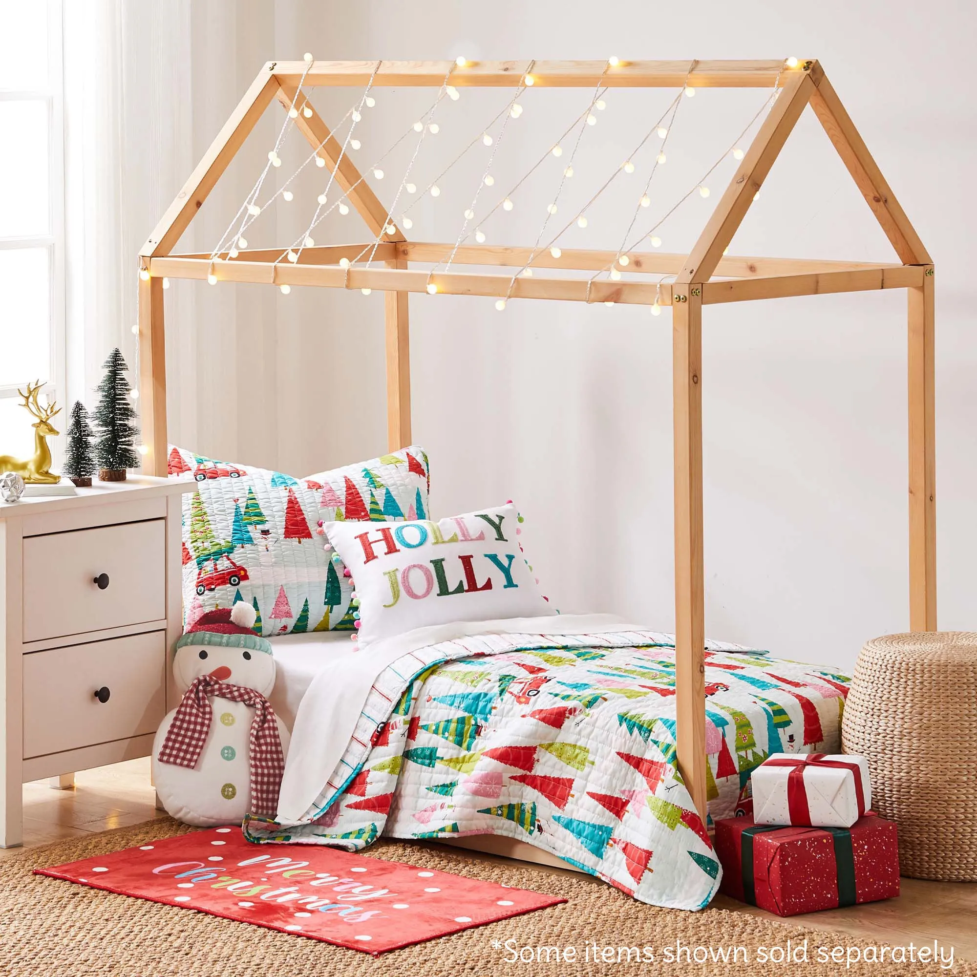Holly Jolly 3-Piece Toddler Bedding Set