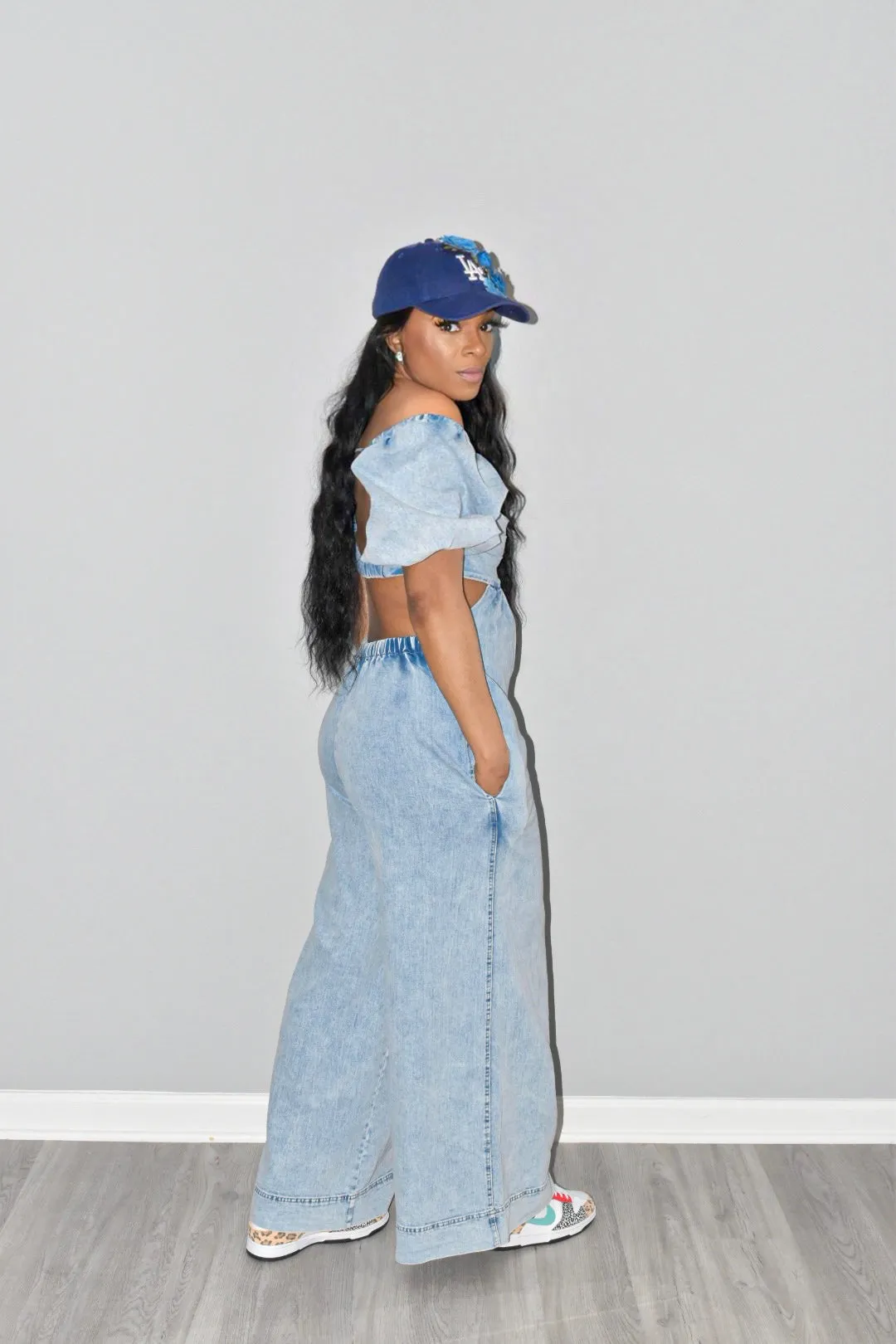 Irie Denim Backless Jumper