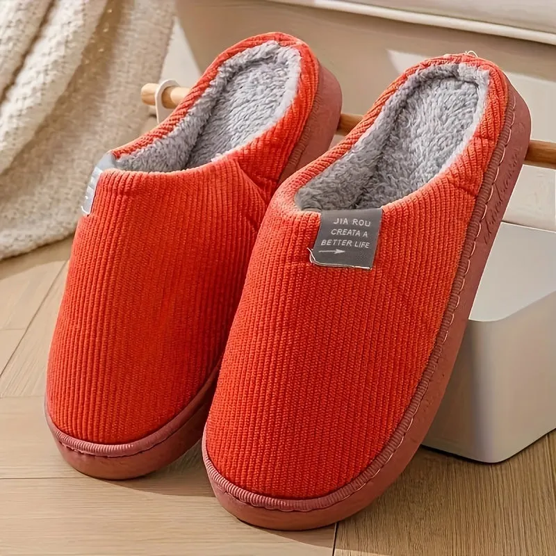 Joris – Unisex Warme Slippers, Comfortabele Pluizige Antislip Pantoffels voor Binnen en Buiten