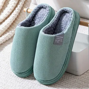 Joris – Unisex Warme Slippers, Comfortabele Pluizige Antislip Pantoffels voor Binnen en Buiten