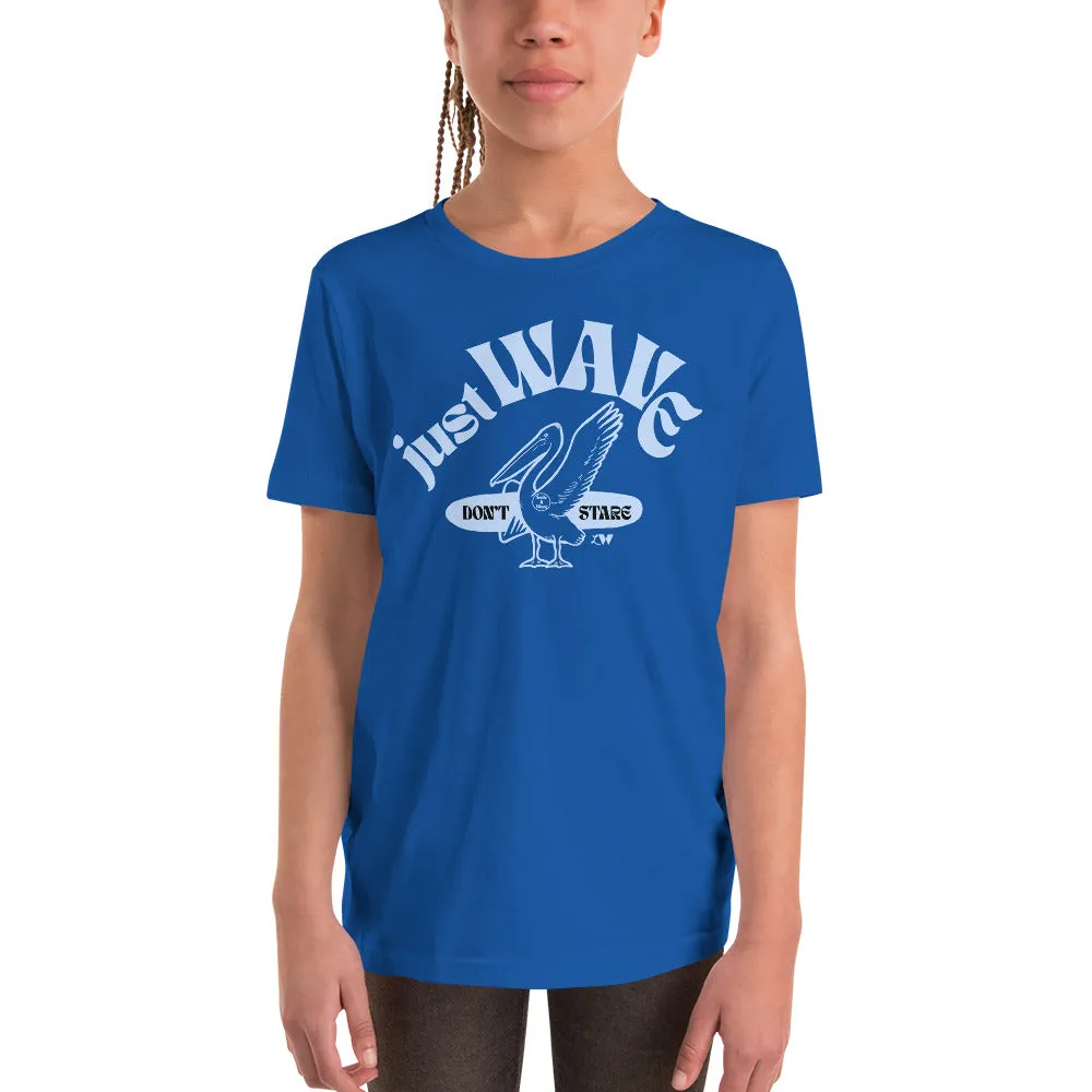 Just Wave Don't Stare Youth Tee
