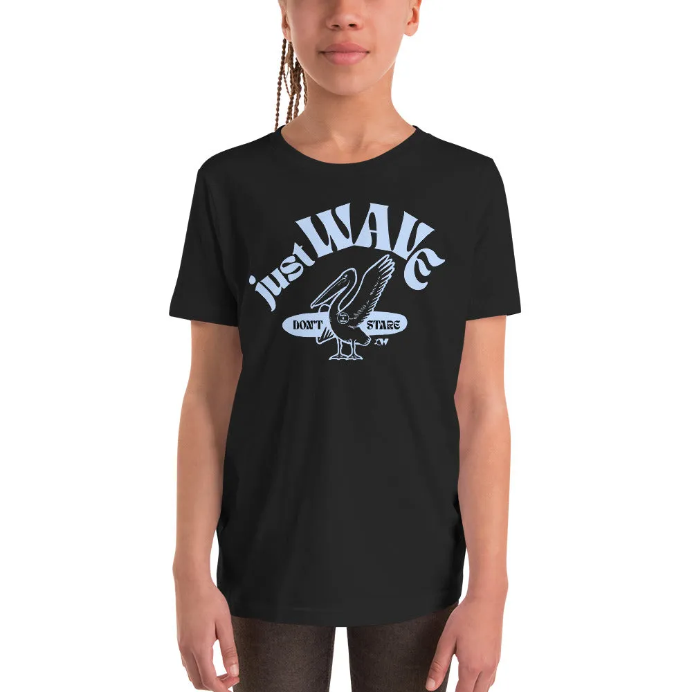 Just Wave Don't Stare Youth Tee