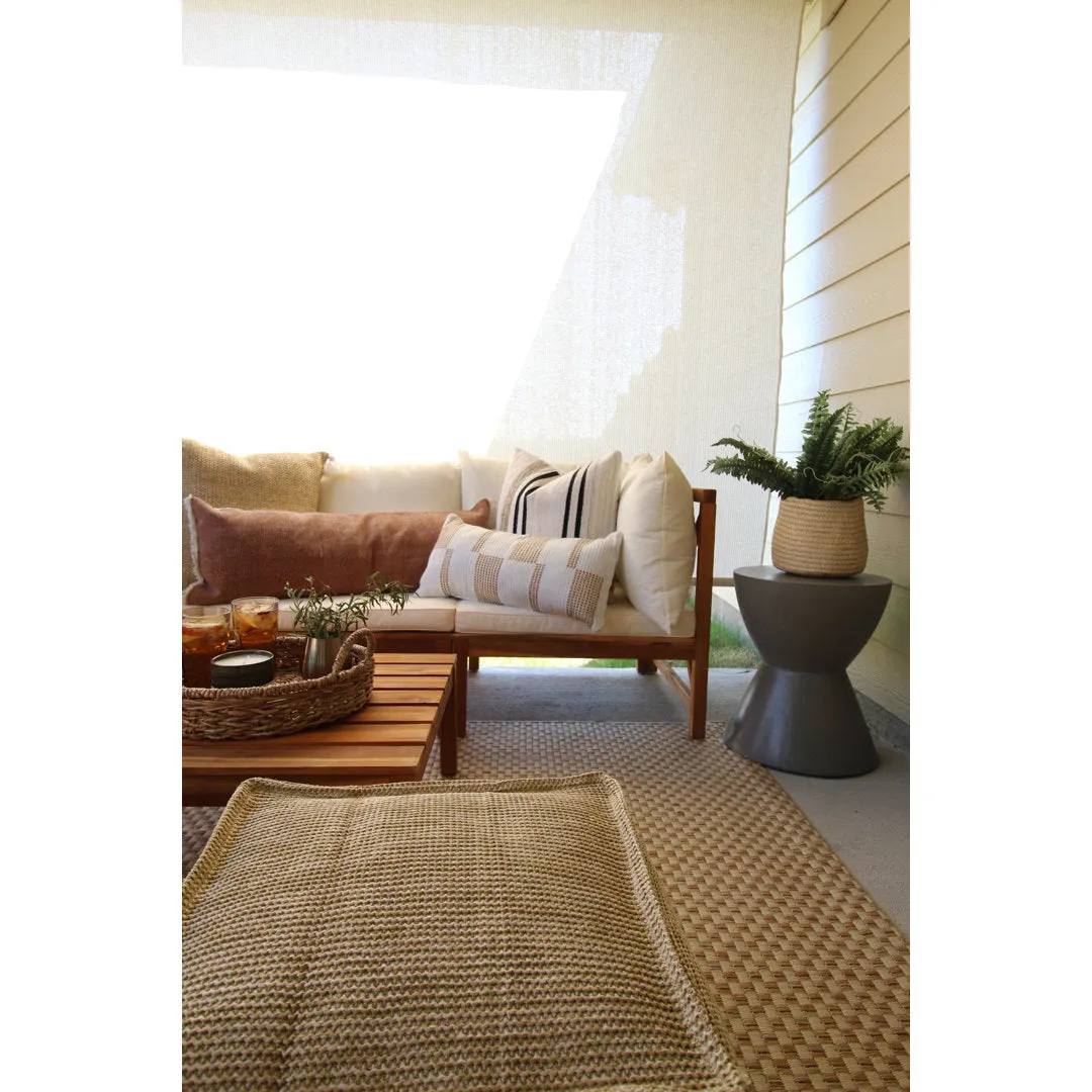 Kaylah Performance Geometric Rug Highland Dunes Rug Size: Square 6'7"