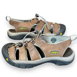 Keen Newport Leather Fisherman Sandal Size 11.5 Outdoor Hiking Trail Water Shoe
