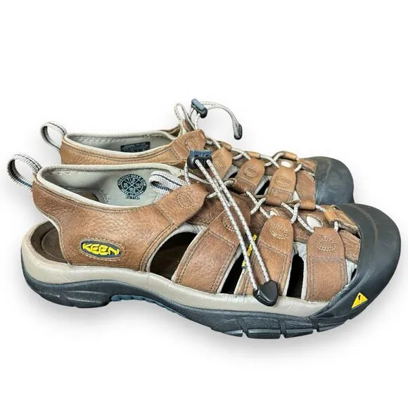 Keen Newport Leather Fisherman Sandal Size 11.5 Outdoor Hiking Trail Water Shoe