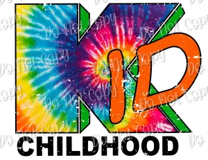 Kid Childhood Tie Dye