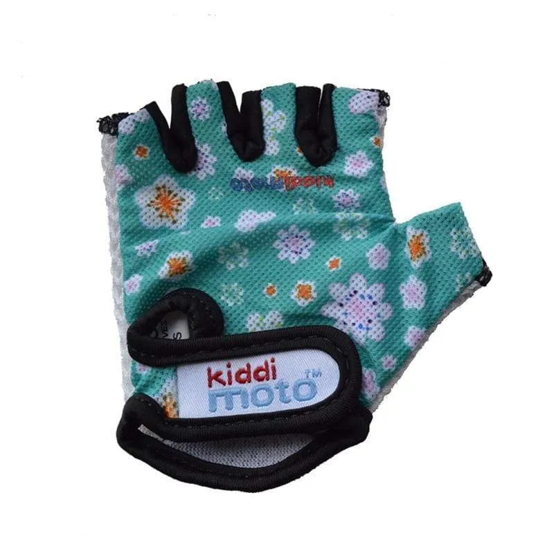 Kiddimoto Back Pack Small Pastel Dotty with Fleur Gloves