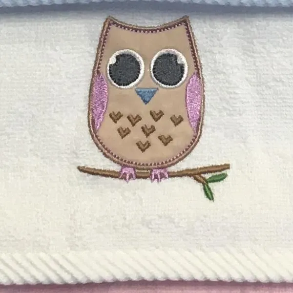 Kids Embroidered Face Cloth