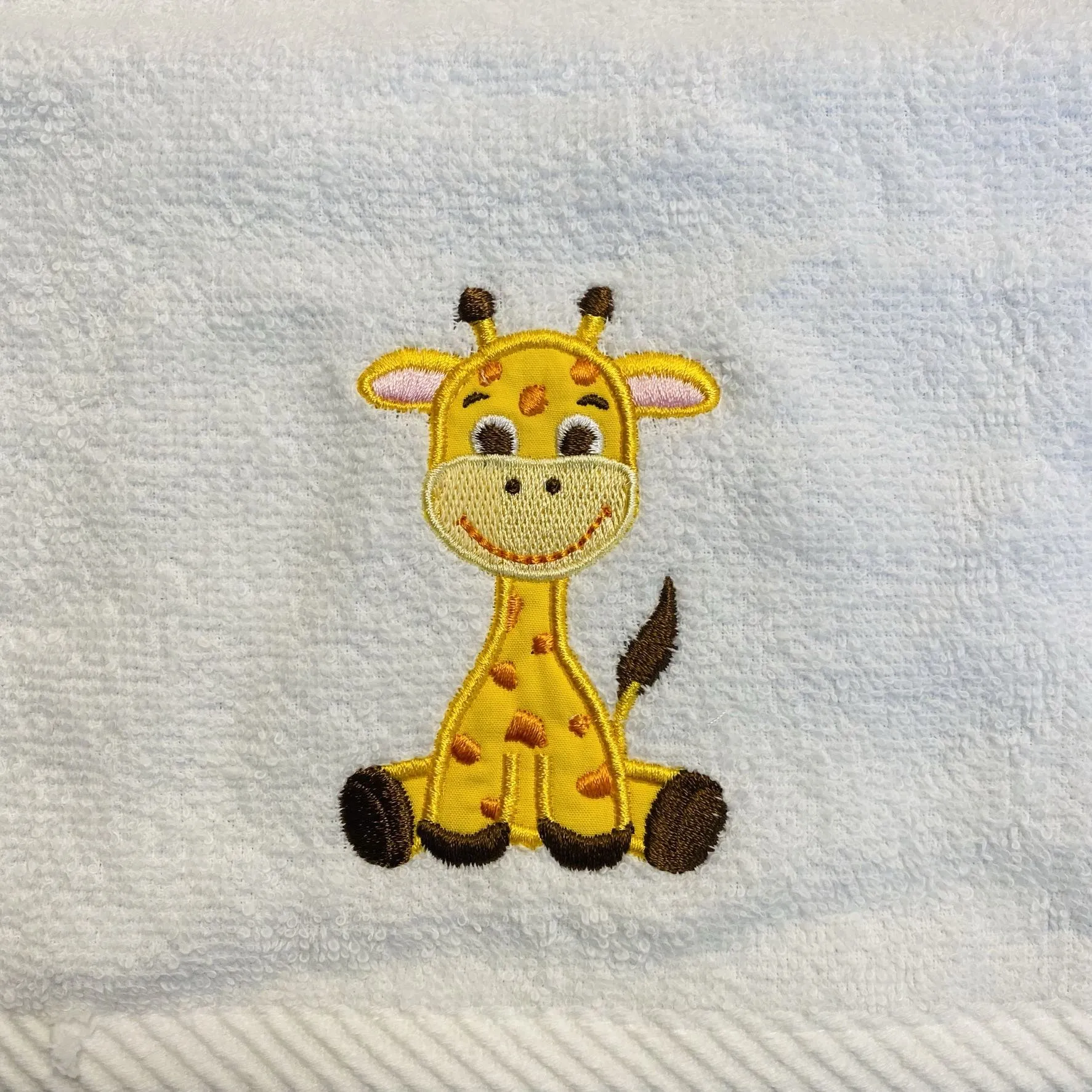 Kids Embroidered Face Cloth