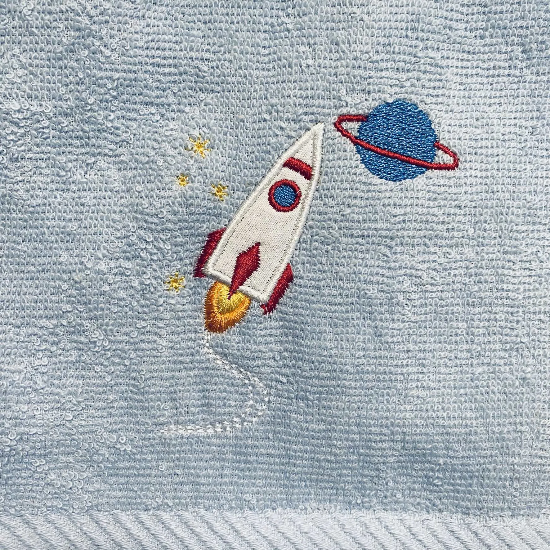 Kids Embroidered Face Cloth