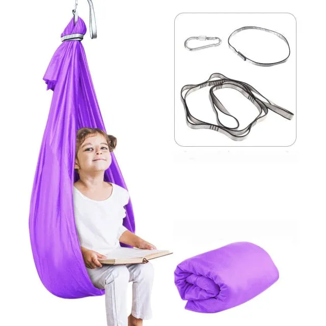 Kid's Indoor Sensory Hammock Swing