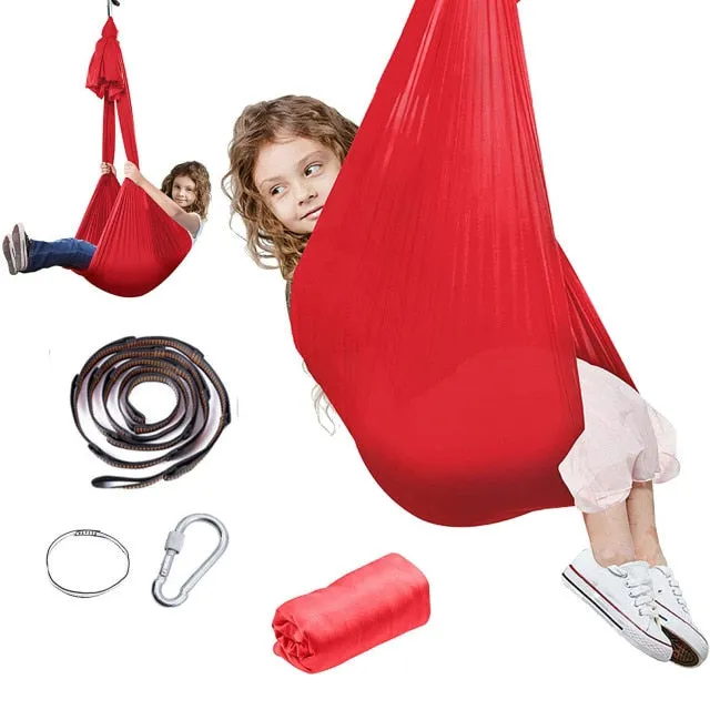 Kid's Indoor Sensory Hammock Swing