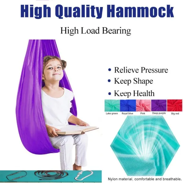 Kid's Indoor Sensory Hammock Swing