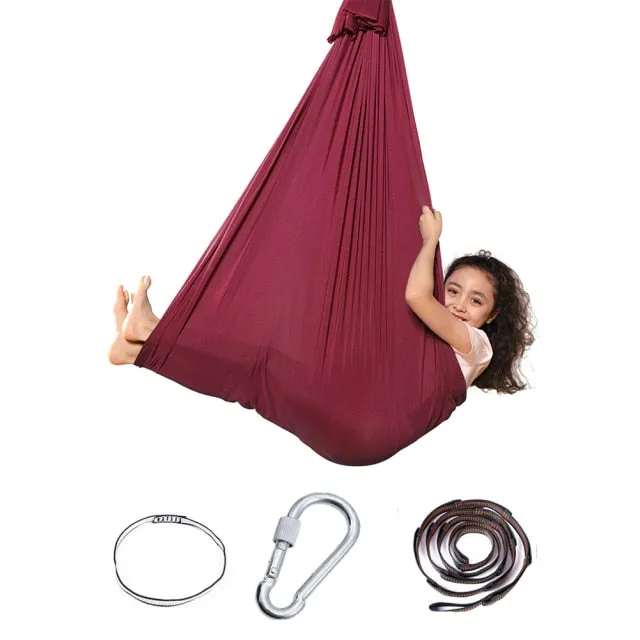 Kid's Indoor Sensory Hammock Swing
