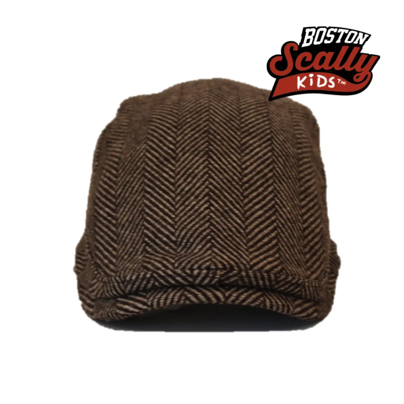 Kids The Original Boston Scally Cap - Brown