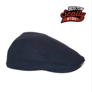 Kids The Townie Boston Scally Cap - Blue