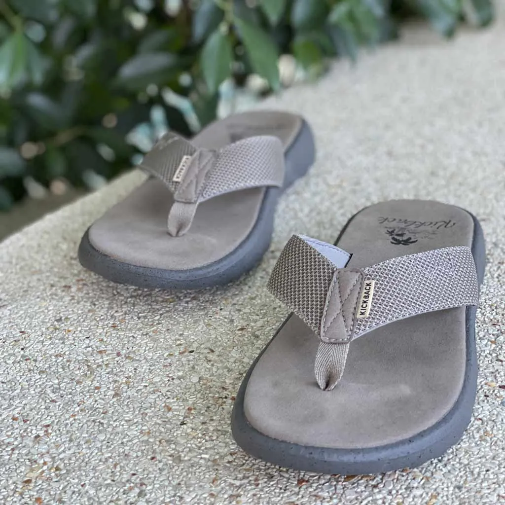 Koloa Flip Flop Brown/Charcoal
