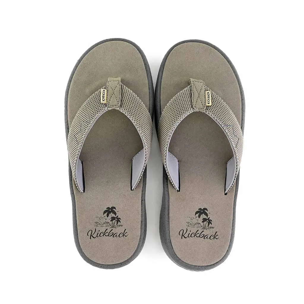 Koloa Flip Flop Brown/Charcoal