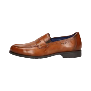 Leder Slip on cognac