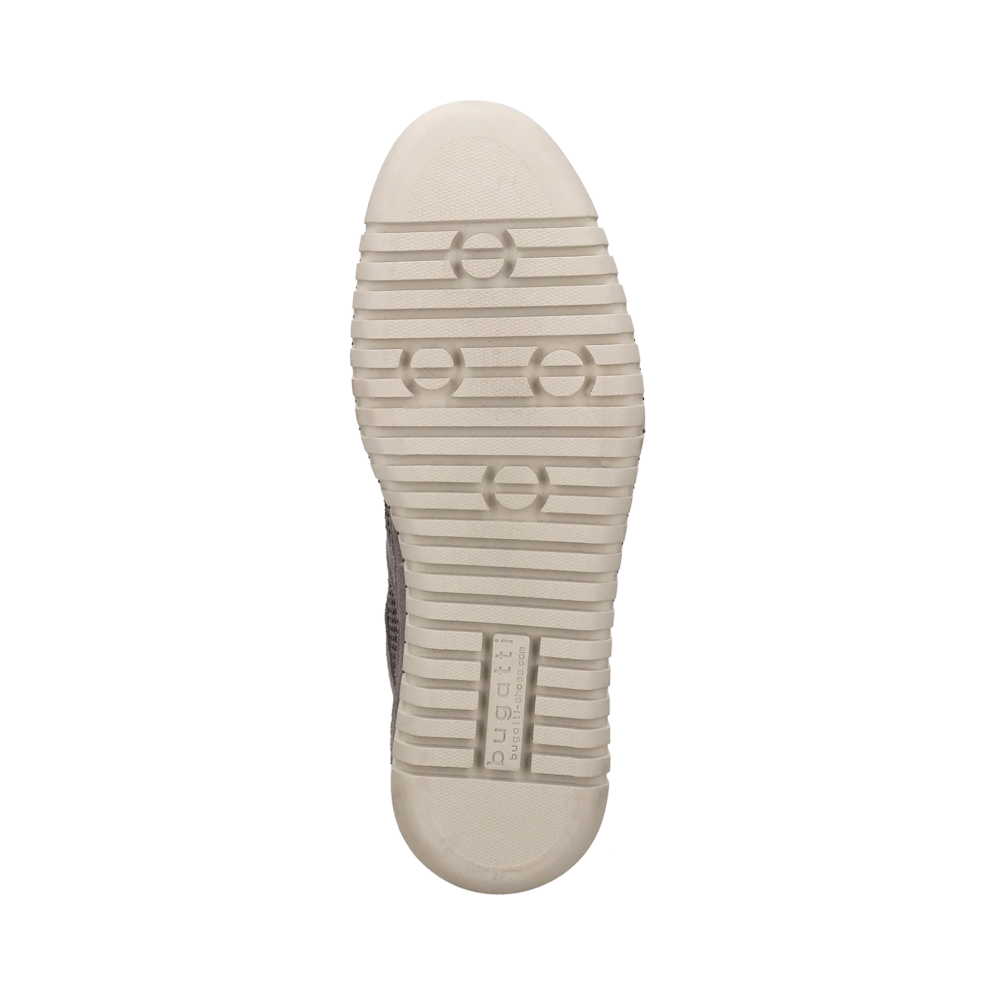 Leder Slip on grau