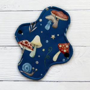 Light Absorbency Reusable Pads: Moody Mushroom