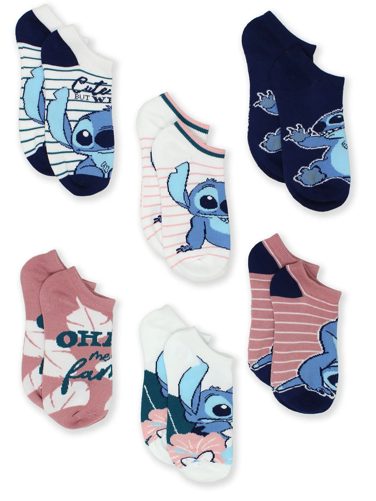 Lilo & Stitch Socks 6-Pack