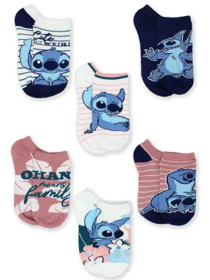 Lilo & Stitch Socks 6-Pack