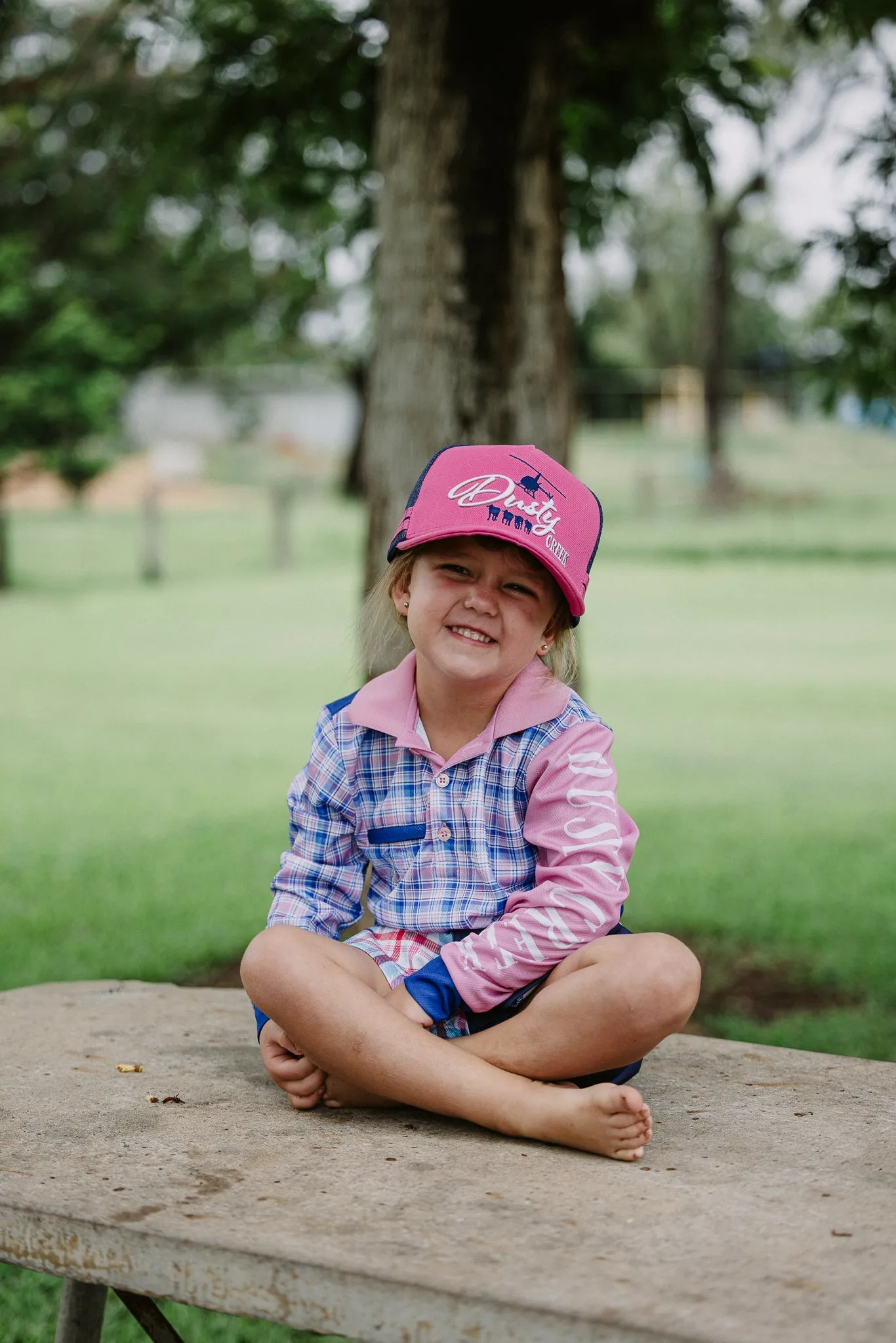 Little Kids Cap - Hot Pink