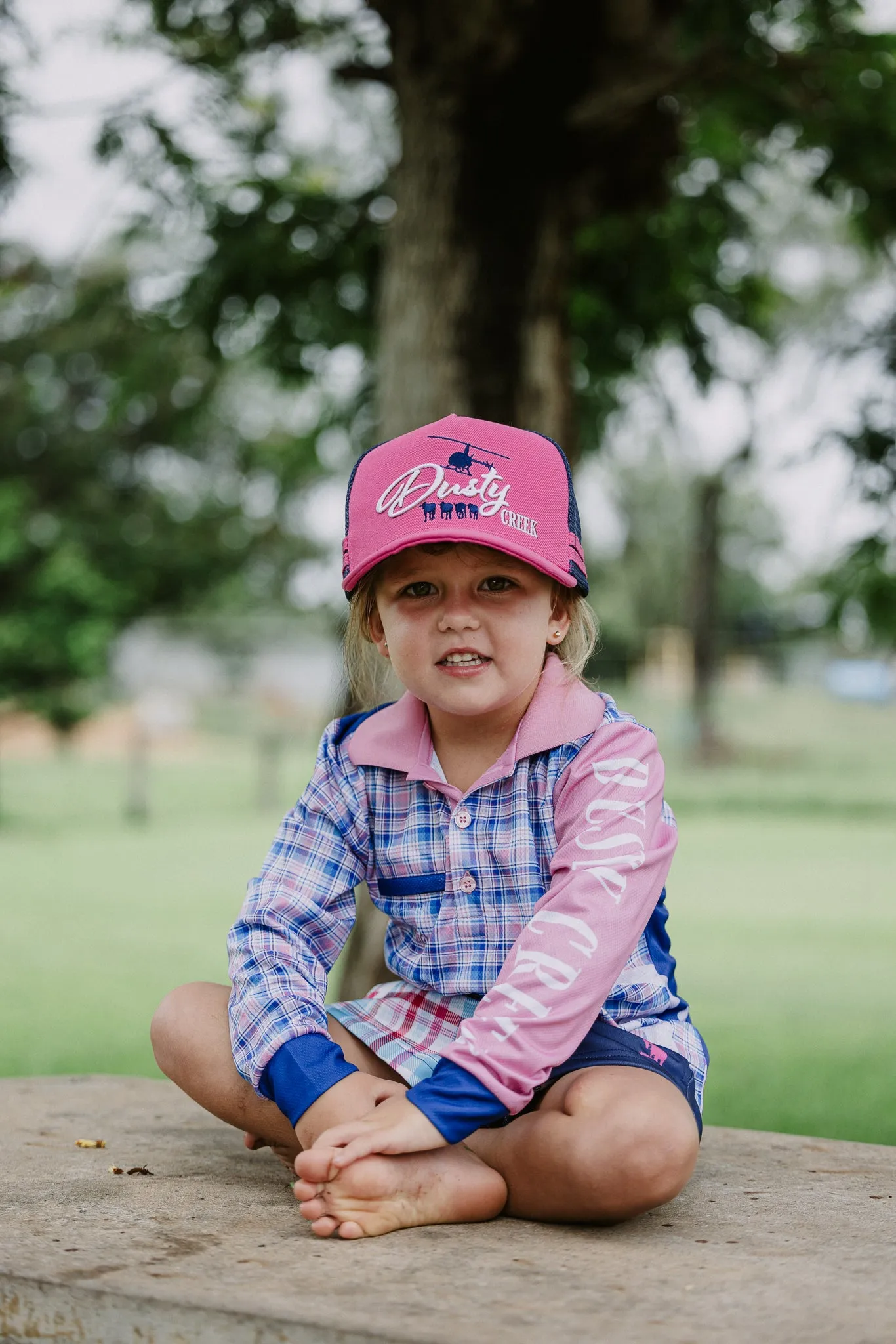 Little Kids Cap - Hot Pink