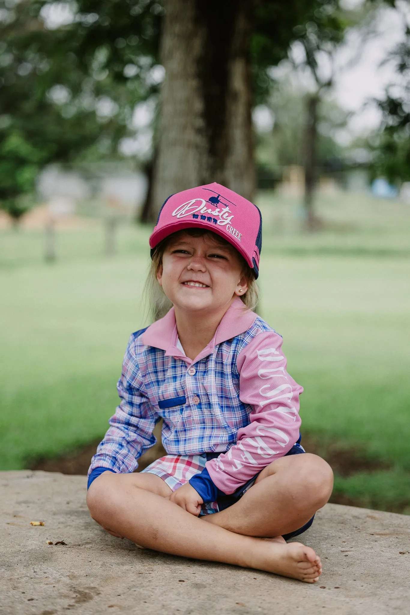 Little Kids Cap - Hot Pink
