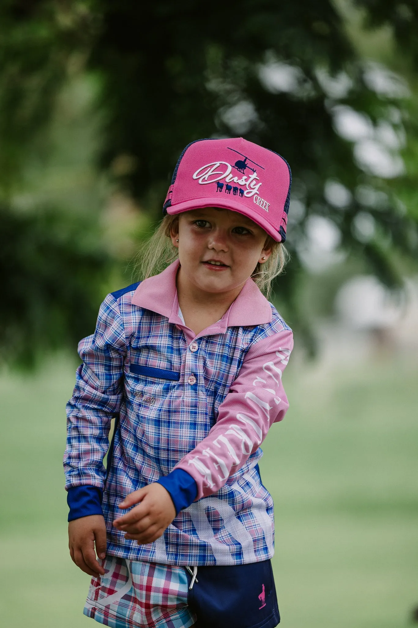 Little Kids Cap - Hot Pink
