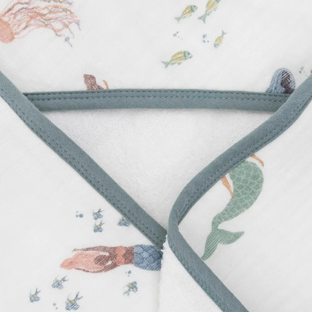 Little Unicorn Infant Hooded Towel (Mermaids)