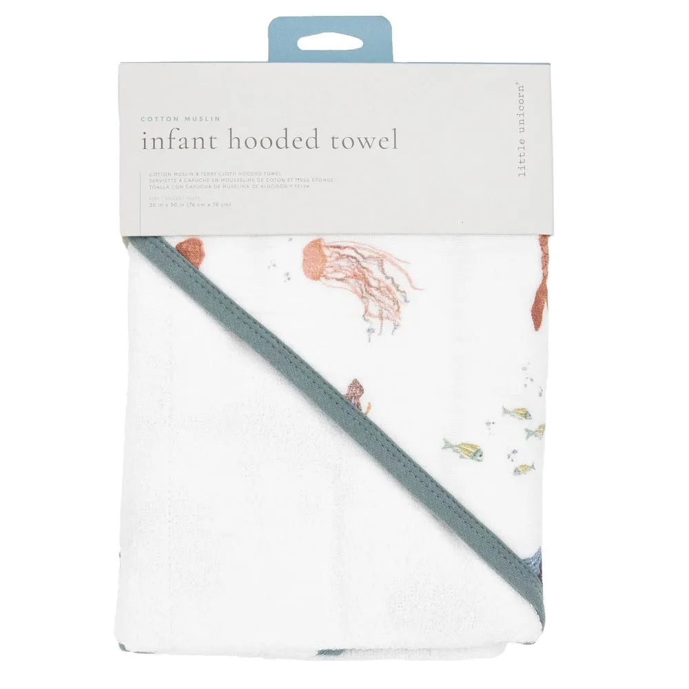Little Unicorn Infant Hooded Towel (Mermaids)