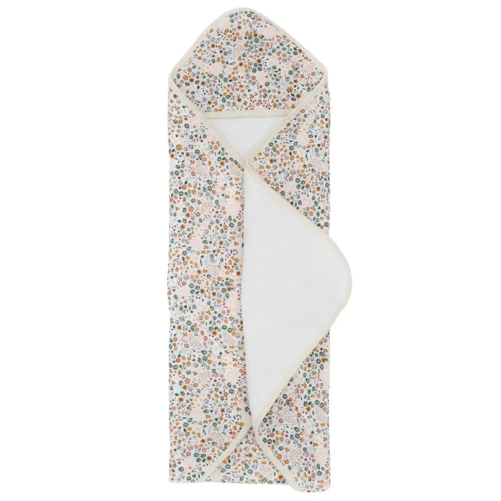 Little Unicorn Infant Hooded Towel (Pressed Petals)