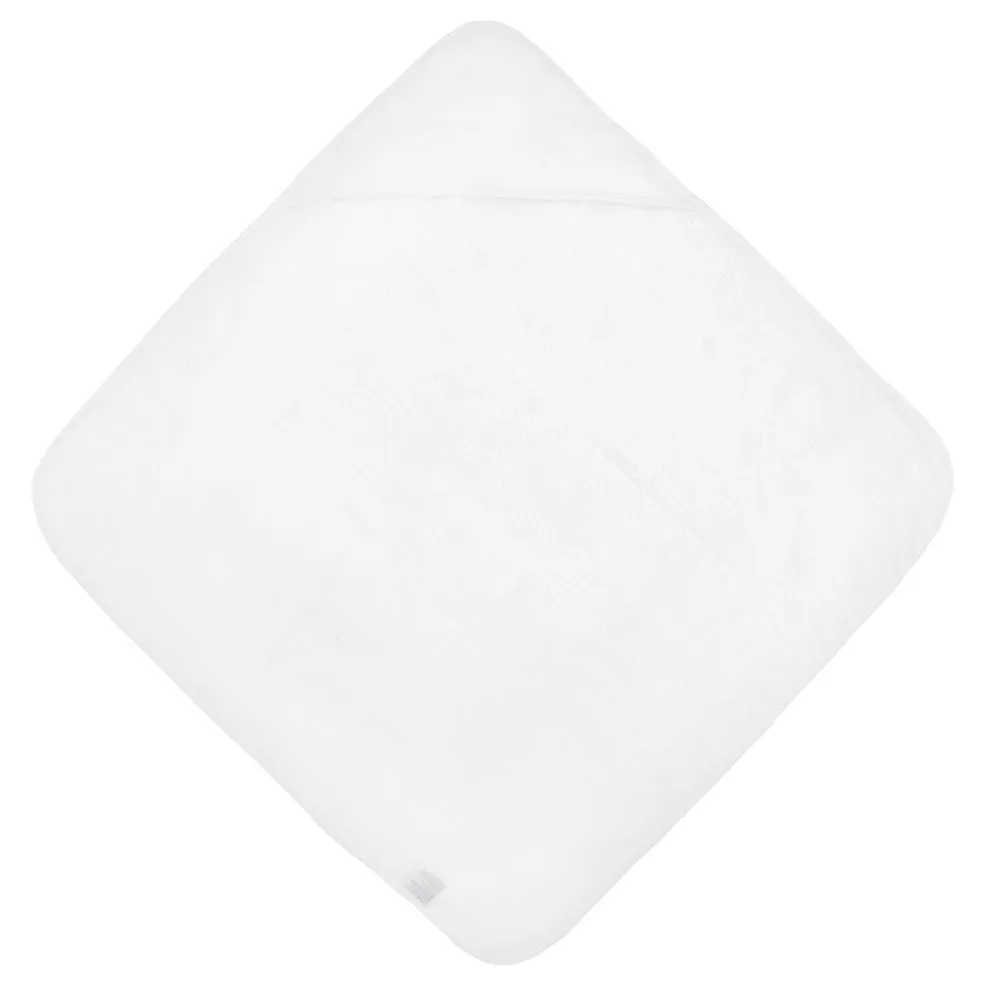 Little Unicorn Infant Hooded Towel (White)