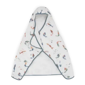 Little Unicorn Mermaids Toddler Hooded Towel
