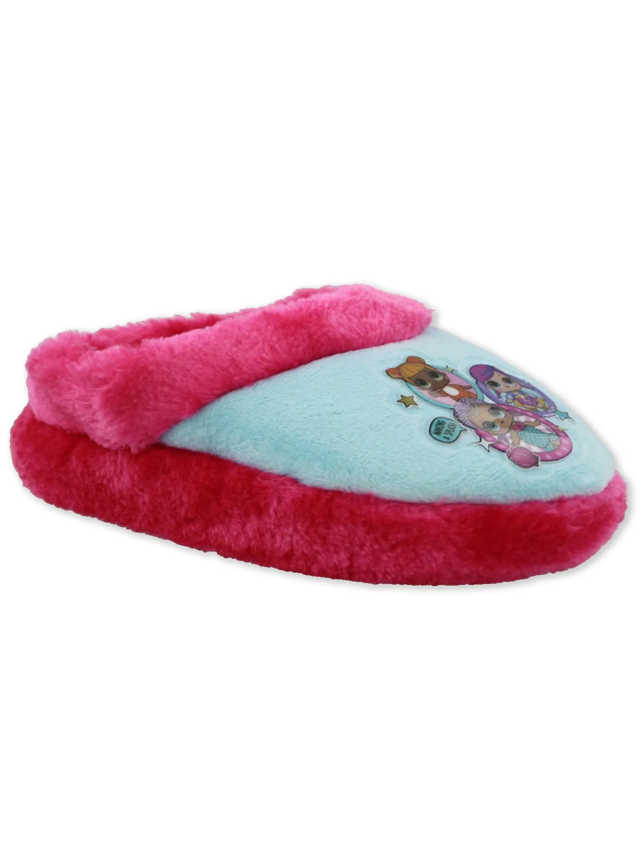 L.O.L. Surprise! Plush Scuff Slippers with Faux Fur