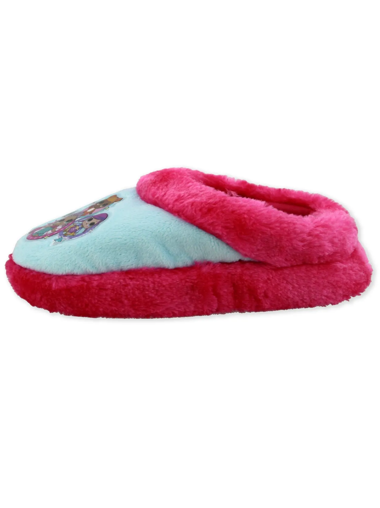 L.O.L. Surprise! Plush Scuff Slippers with Faux Fur