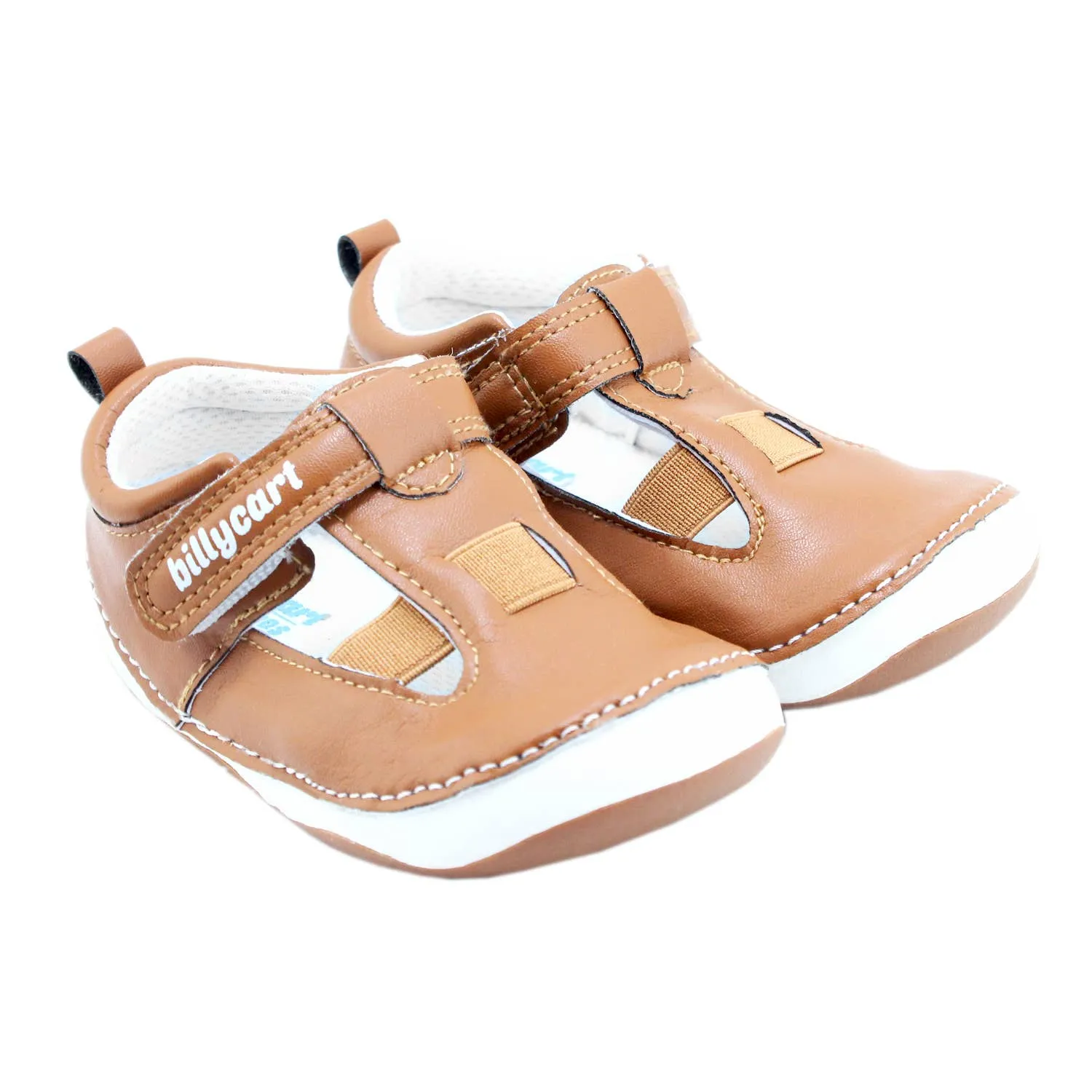 London Wide Sandals - Tan