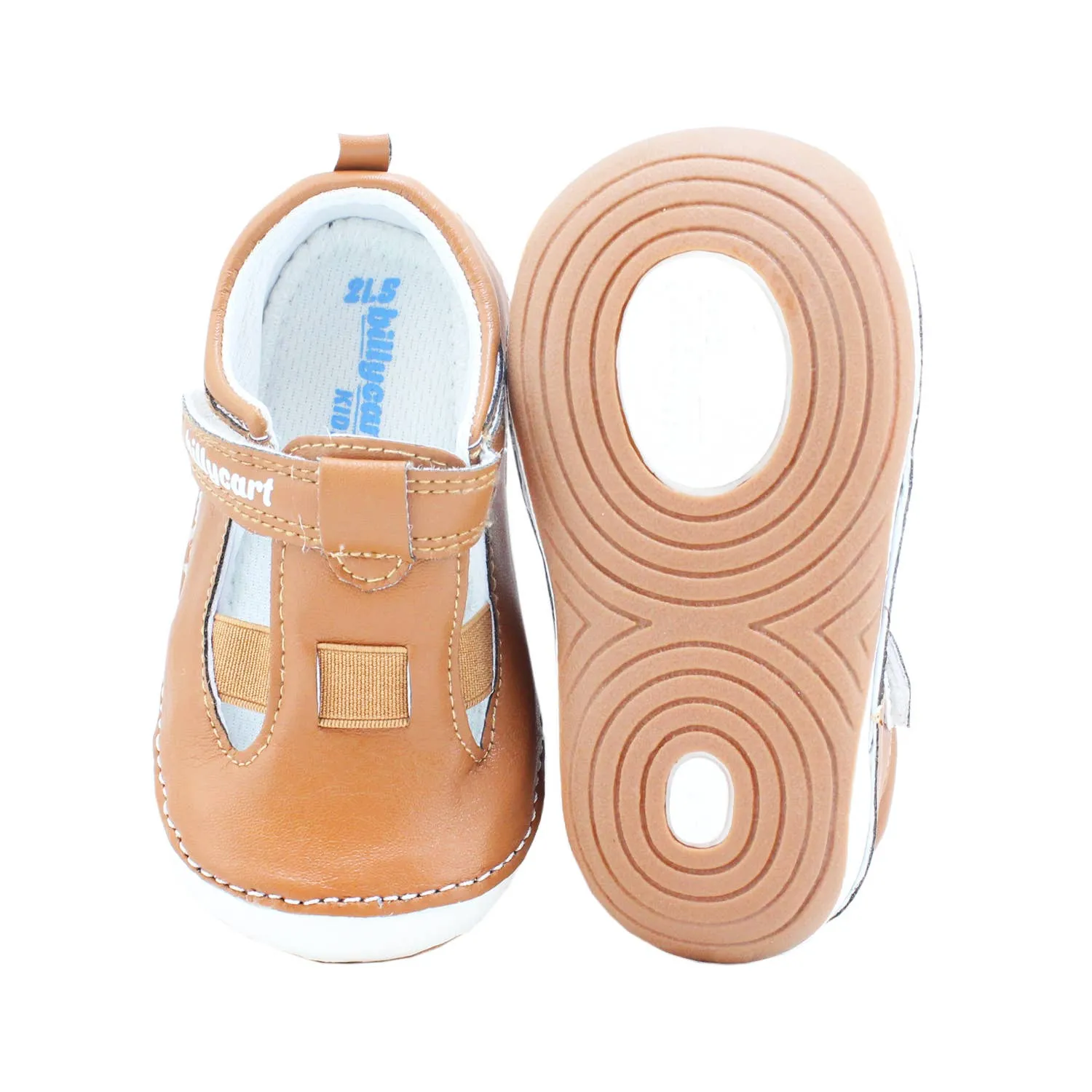 London Wide Sandals - Tan