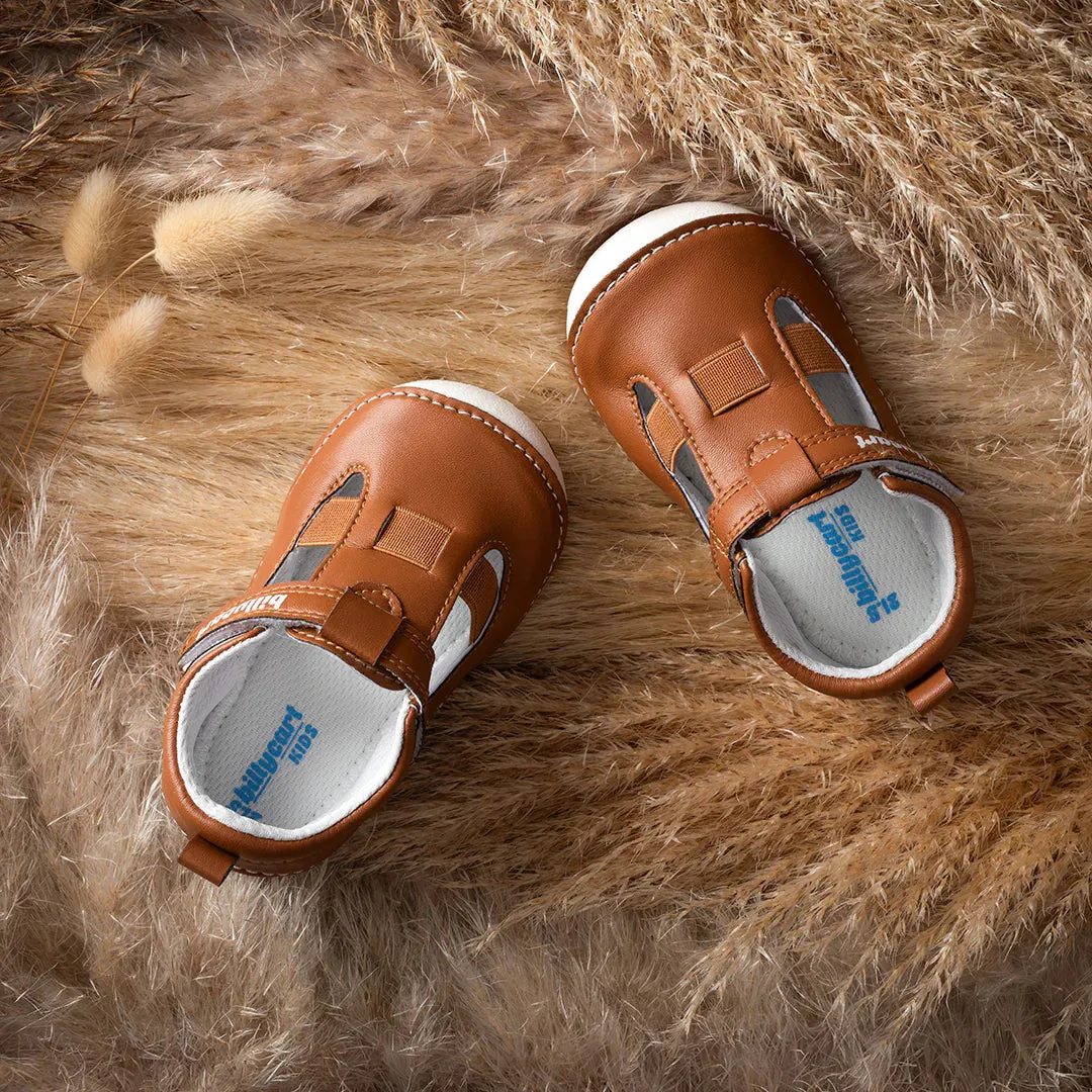 London Wide Sandals - Tan