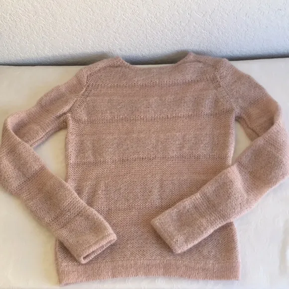 Maje pink mohair Crew neck Sweater